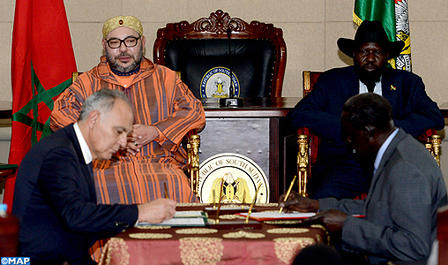 King Mohammed VI flies to Juba to Strengthen Bilateral And Economic Ties between Morocco And South Sudan